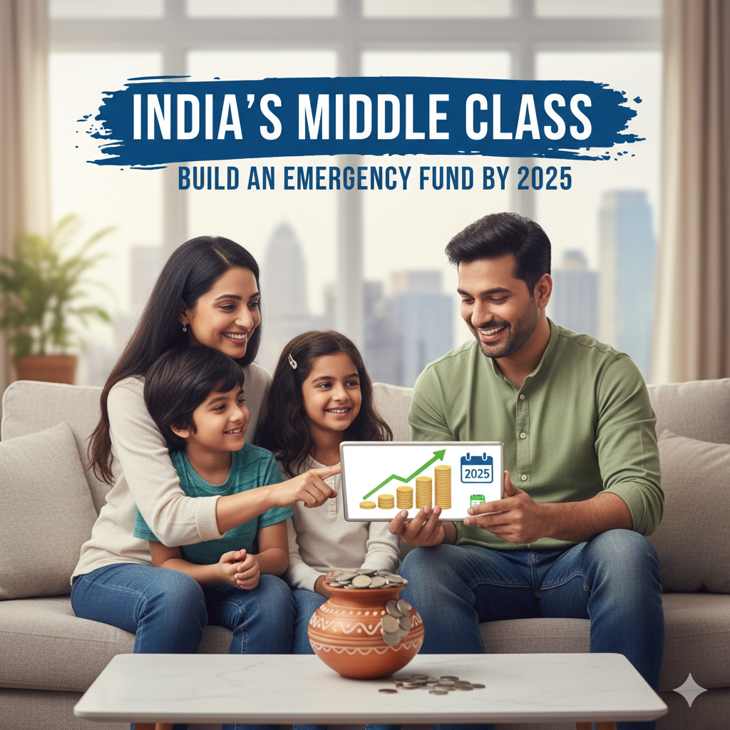How Can India’s Middle Class Build Emergency Fund 2025 – An Exclusive Guide