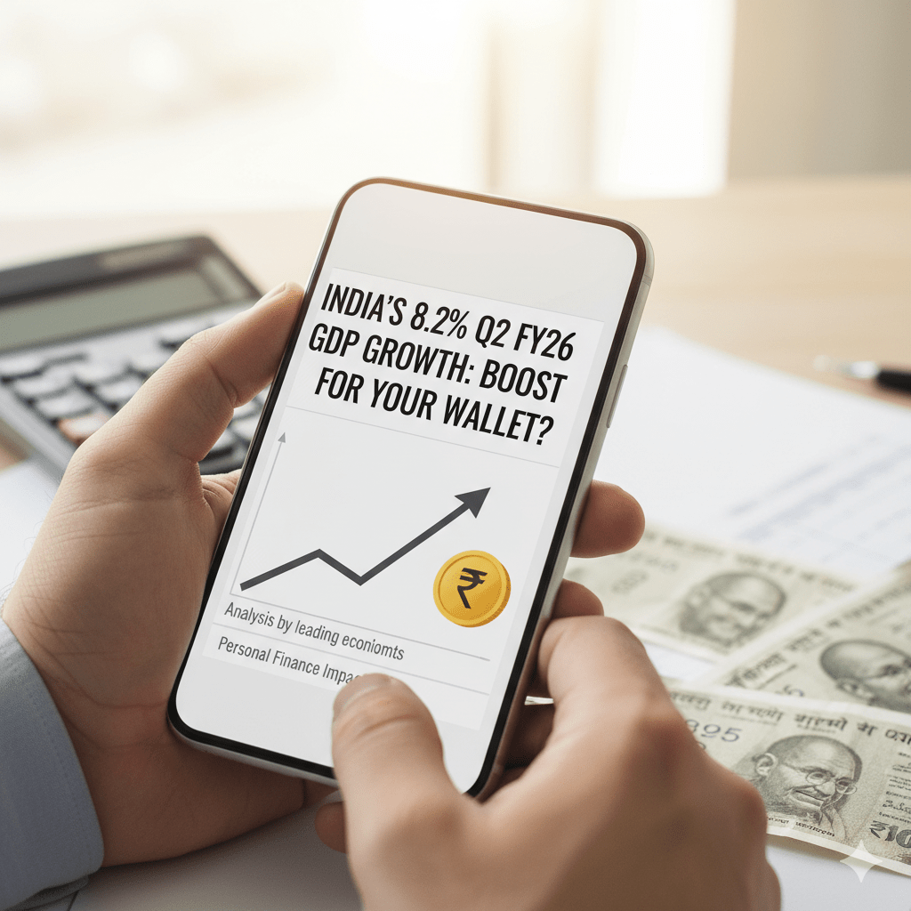 Will India’s 8.2% Q2 FY26 GDP Growth Boost Your Wallet?