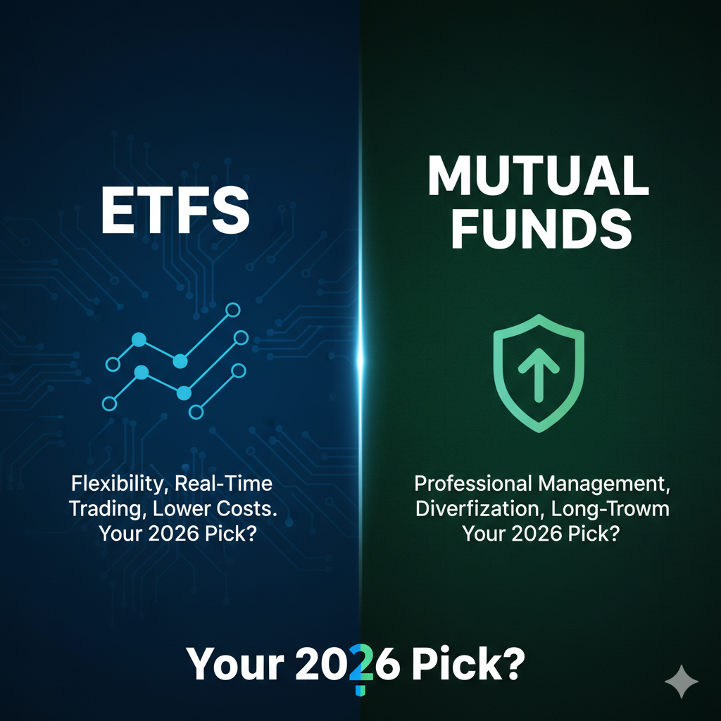 ETF’s vs. Mutual Funds: Your 2026 Pick?
