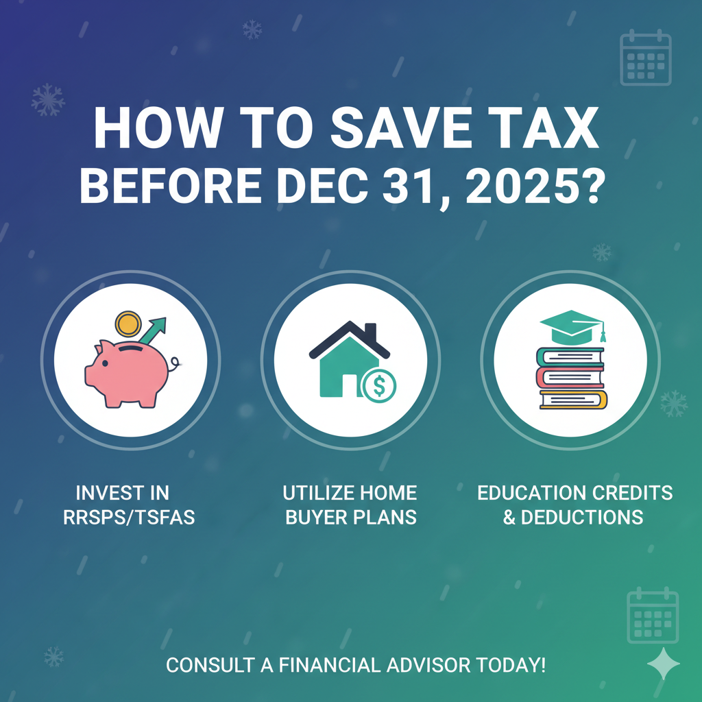 How to Save Tax Before Dec 31, 2025?
