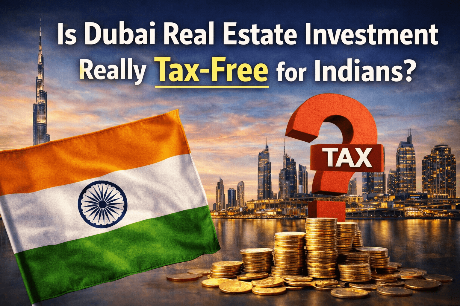 Is Dubai Real Estate Investment Really Tax-Free for Indians?