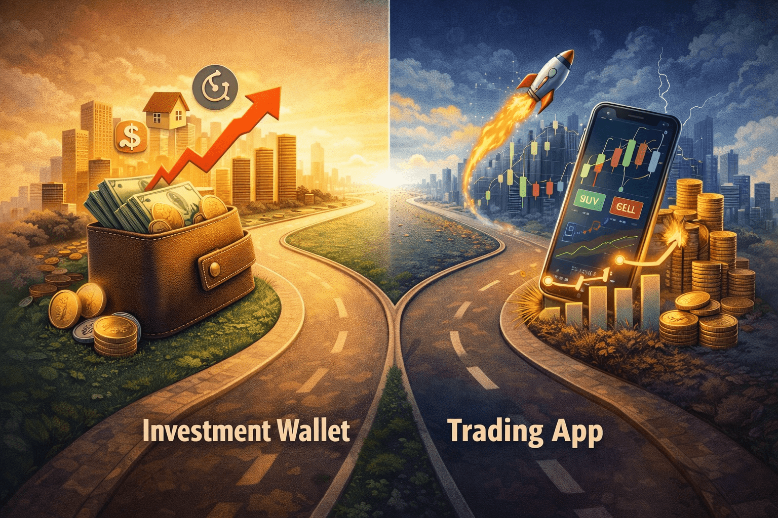 Investment Wallet vs Trading App: Which is Right for You?