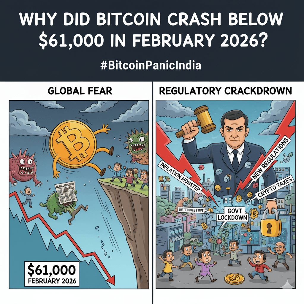 Why Did Bitcoin Crash Below $61,000 In February 2026?